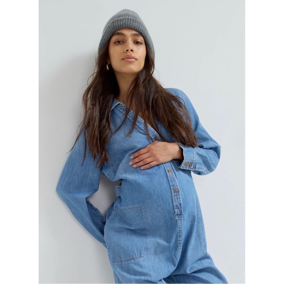 Hatch Pants - HATCH The Everyday Nursing Denim Jumpsuit